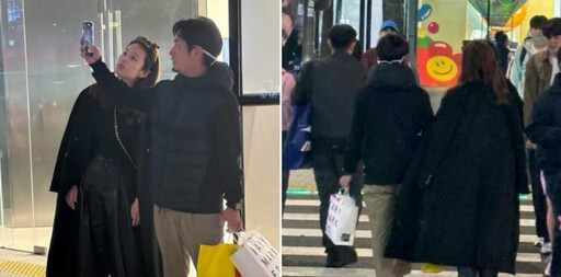 娛樂報報／張齡予揪尪現身韓國首爾 夫妻大街互動全被拍