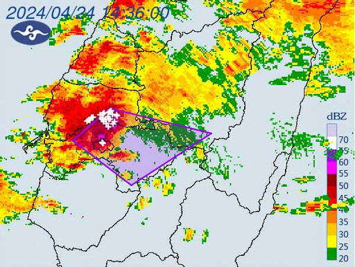 雨區擴大「15縣市豪、大雨特報」 鋒面影響4天…半個台灣紫爆