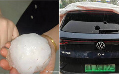 廣州拳頭大冰雹砸破車 龍捲風肆虐5死33傷