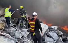 大清水明隧道「火勢向北蔓延」 消防涉險救火畫面曝光