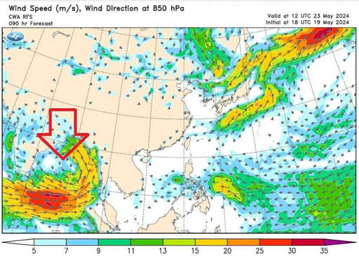 梅雨季逼近「1圖看懂預報模式」 氣象署估強降雨月底報到