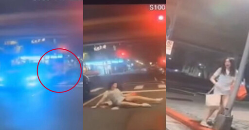 來台遊玩遭劫難！香港母女過馬路遭撞飛 女子嚇到跑路邊抱電線桿狂哭