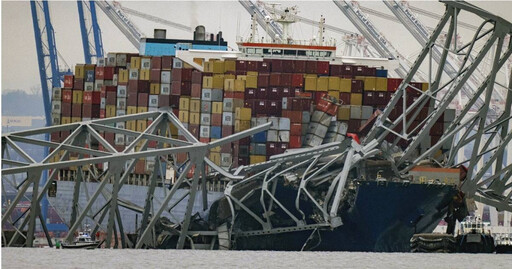 貨輪撞斷巴爾的摩大橋釀6死！21船員遭「扣留海上2個月」接受調查