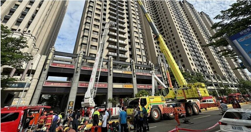 新竹住宅大樓火警 韓國職員受困電梯「一舉動」救命
