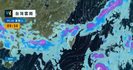 密集閃電盤據台灣上空！雨區擴大狂降到下週…「這天」雨勢最猛