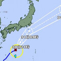 今年首颱艾維尼「加速撲日本」！關東地區明迎猛烈風雨