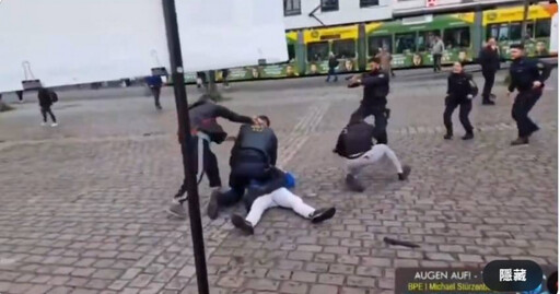 反激進伊斯蘭教聚會驚爆隨機砍人 德國員警慘遭割喉…驚悚畫面曝光