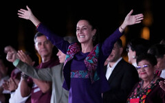 諾貝爾和平獎小組成員轉換身分 成墨西哥首位女總統