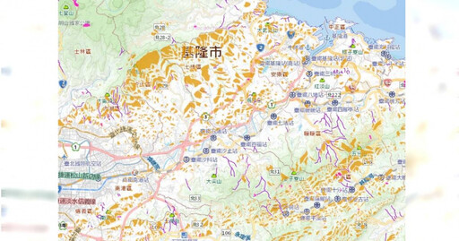 八斗子山崩 基隆「破百處」敏感地質區曝光