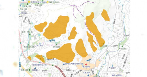 八斗子山崩 基隆「破百處」敏感地質區曝光