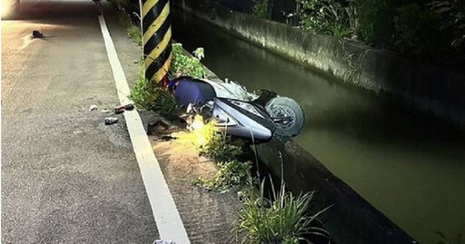 台中神岡區驚傳溺水事故 男子自撞電桿跌落大排漂流700公尺不幸身亡
