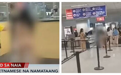 有片／她一絲不掛大鬧馬尼拉機場！越南女不滿被罰款 全裸直闖安檢區地勤驚呆