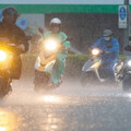 雨彈狂轟！水利署公告高雄、台南「淹水警戒」 路樹倒塌砸中車輛