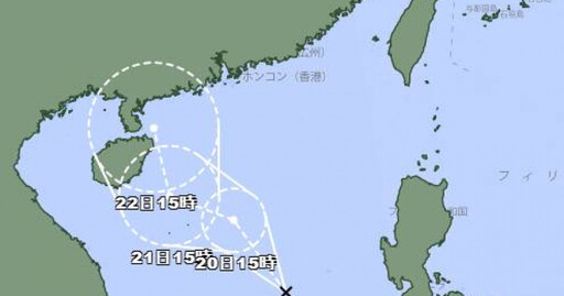 「凱米」颱風最快明生成 預測路徑曝…下周不排除發海警