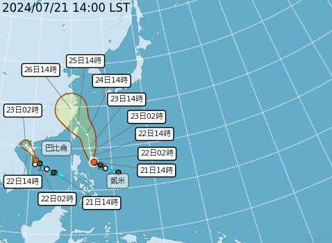 凱米挑戰強颱等級「觸陸時間曝」 6縣市有望放颱風假