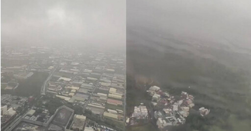 颱風天客機4度重飛 乘客還原「驚魂經過」：人生跑馬燈閃了好幾回！