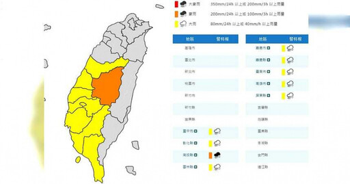 記得帶傘！9縣市炸雨彈 專家曝輕颱「瑪莉亞」對台影響