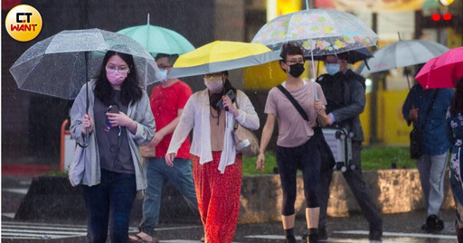 半個台灣防午後雷雨「16縣市大雨特報」 瑪莉亞颱風路徑曝