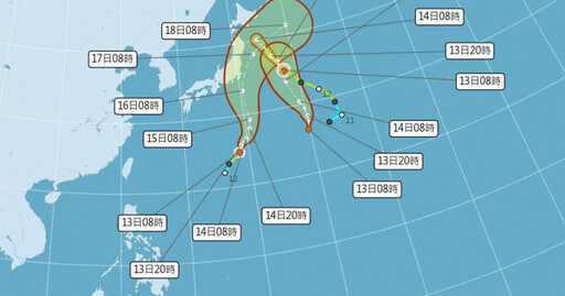3颱共舞！第8號颱風「悟空」下午生成 對台影響出爐