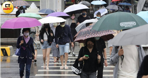 天氣還是不穩定！中南部整天「紅到發紫」 全台被雨襲時間點曝光