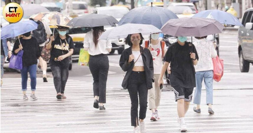 雷雨彈連炸2天「中南部慎防大雨」 這日才轉晴高溫飆35度