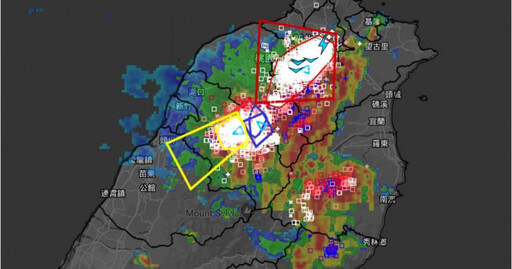 雷聲隆隆北部大暴雨！未來2小時雨勢最強 鄭明典貼一圖說「真兇」