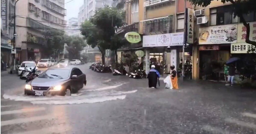 大雨狂炸！16縣市豪大雨特報 七堵、汐止淹水警戒