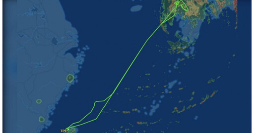 珊珊颱風襲日！長榮飛福岡「多次盤旋無法降落」 直接折返桃機