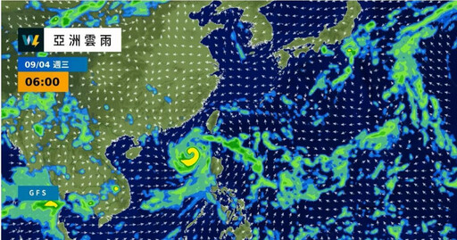 摩羯颱風外圍環流影響「水氣增」 中部以北慎防高溫中暑