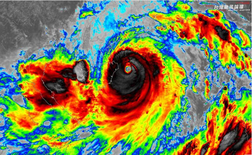 強颱摩羯「中心風速每秒58公尺」 氣象粉專：暫為今年風王