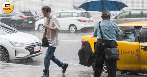 明午後雷雨更猛！氣象署預告未來一週又濕又熱 中秋節前後恐有熱帶系統