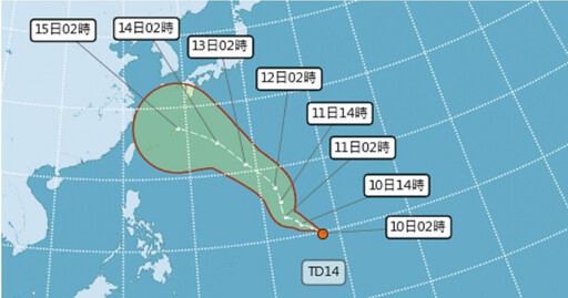 貝碧佳颱風最快明生成「靠近台灣」時間點曝 氣象粉專揭侵台機率