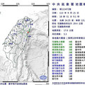 921強震滿25周年「花蓮晚間連2震」 氣象署回應：屬於0403餘震序列