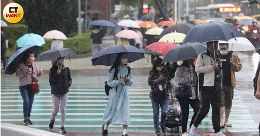 明白天起放晴！午後「3地區」仍需防大雨 下週恐有低壓擾動發展