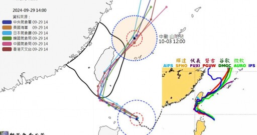 山陀兒登陸機率接近99%！海警範圍擴大 預估周四上半天脫離暴風圈