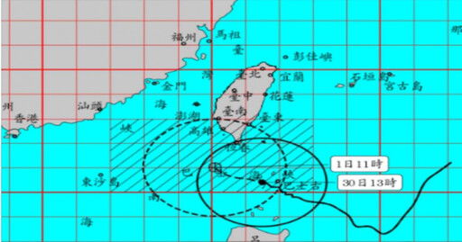 歷史級颱風「山陀兒」逼近 網看「路徑預測」直呼：這走法太78了