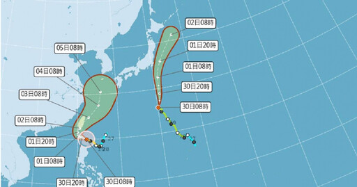 山陀兒暴風圈觸陸！各地風雨時程曝 專家揭颱風假機率：這天全台有機會