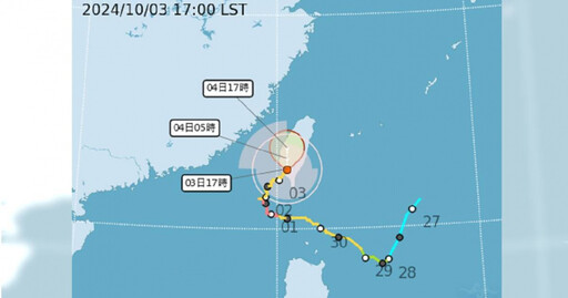 山陀兒寫紀錄！「10月高雄登陸」第1颱 基隆降雨破設站78年最高紀錄