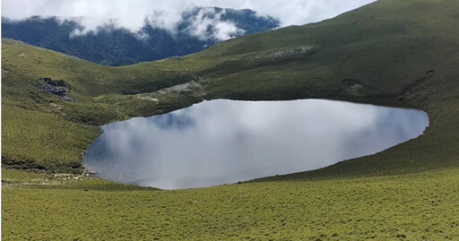 「天使的眼淚」回來了！山陀兒大雨讓嘉明湖喝飽 藍寶石湖面絕景曝光