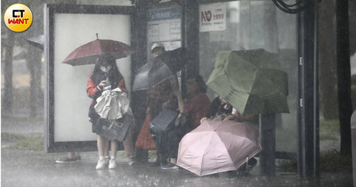 對流旺盛影響！氣象署針對4縣市發布大雨特報 雨勢持續下到晚間