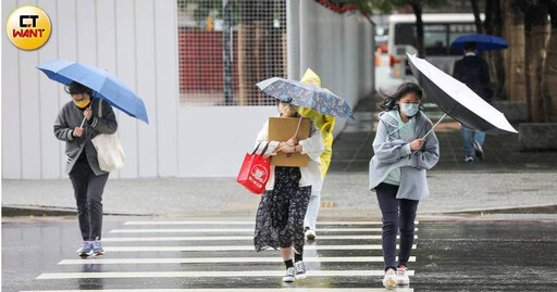 午後對流旺雨彈來襲 5縣市大雨特報「雷雨炸2地」