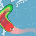 明颱風假？康芮挑戰「西太風王」 13地暴風圈侵襲機率100%