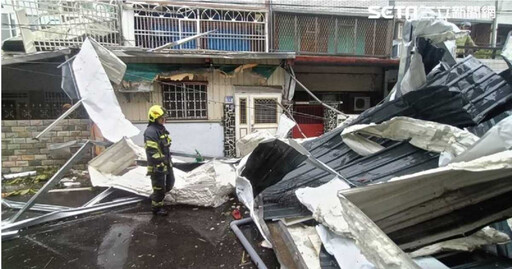 康芮襲台釀災！花蓮卓溪部落遭「滾滾泥水猛灌」道路淹成急流