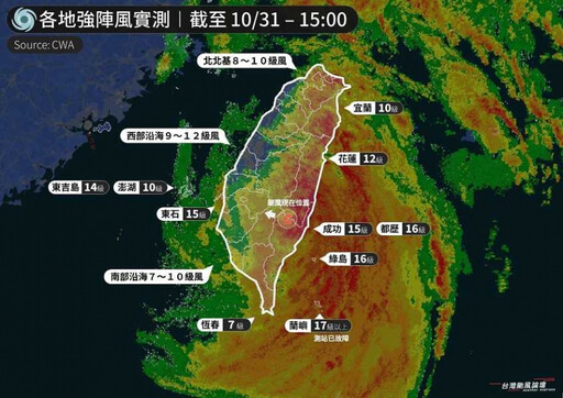 康芮颱風跑超快「全台風雨搖滾區」 新北捷運宣布：3設施全線停駛