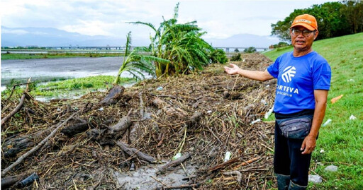 康芮雨襲宜蘭！蘭陽溪「青蒜全泡爛」農民心淌血 林姿妙災後急視察