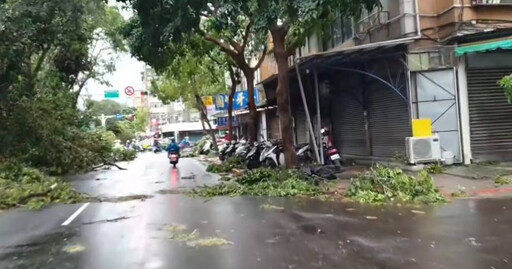 康芮強襲…台北盆地颳12級風「信義區玻璃門被吹爆」 颱風過境慘況曝