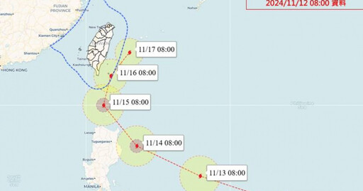 天兔颱風恐侵台！專家曝路徑似21年前「米勒」 降雨集中1地區