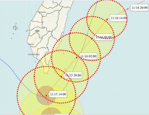 最新AI預測出爐！天兔「更靠近台灣」風雨最強時段曝 若發陸警將創1紀錄