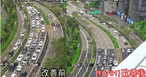 舒緩內湖交通！北市警局堤頂、瑞光路開缺口 有效改善尖峰車流