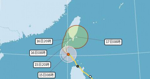 「天兔」降為輕颱環流重整中 鄭明典：不一定走登陸往東路線